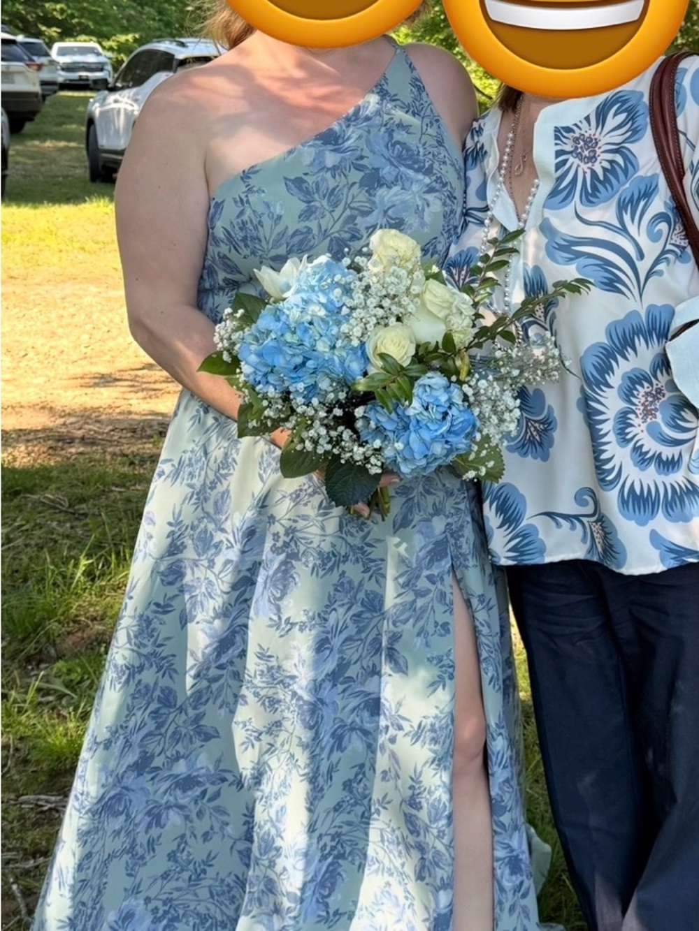 Revelry Inez Chiffon Floral Print Bridesmaid Dress – Size 18